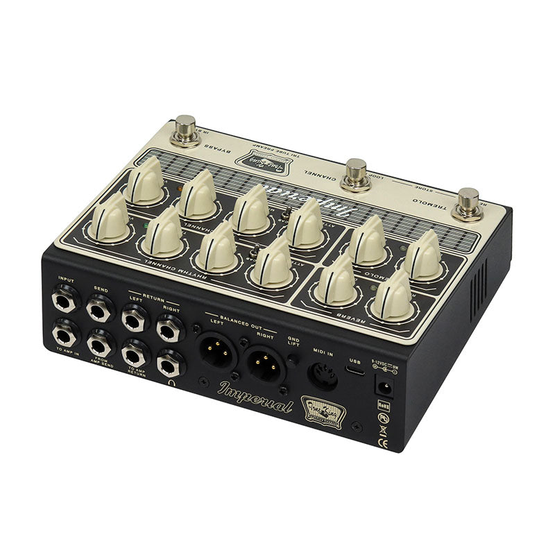Tone King Imperial Tri-tube Preamp and DI Pedal