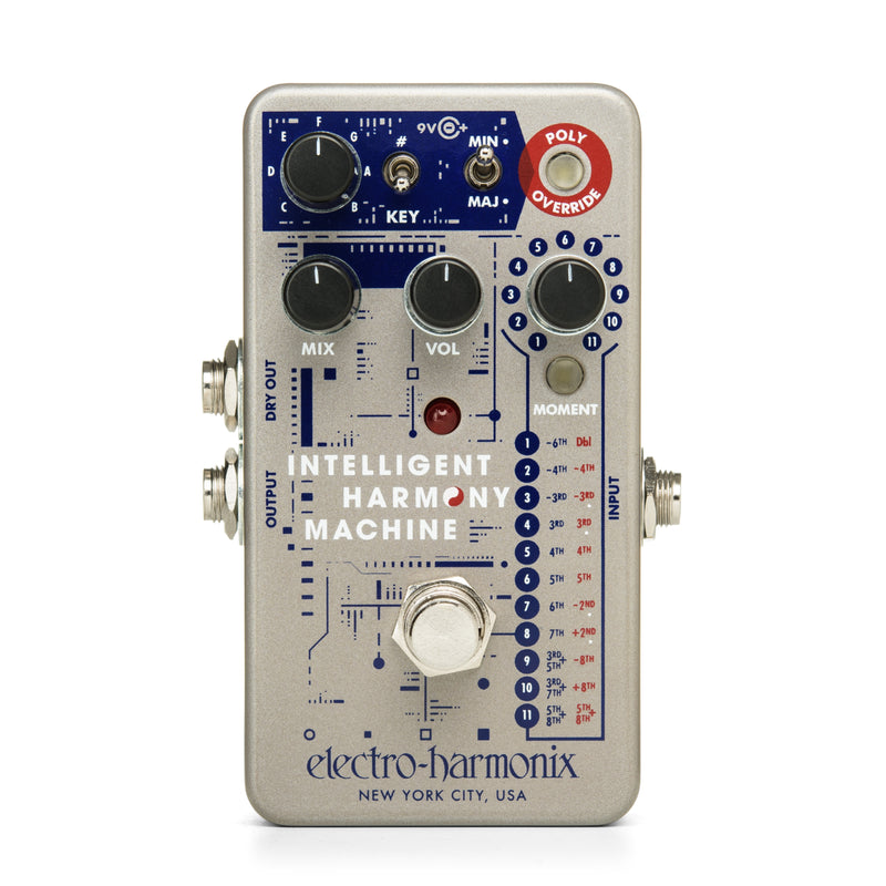 Electro-Harmonix Intelligent Harmony Machine Harmony and Pitch Shifter Pedal