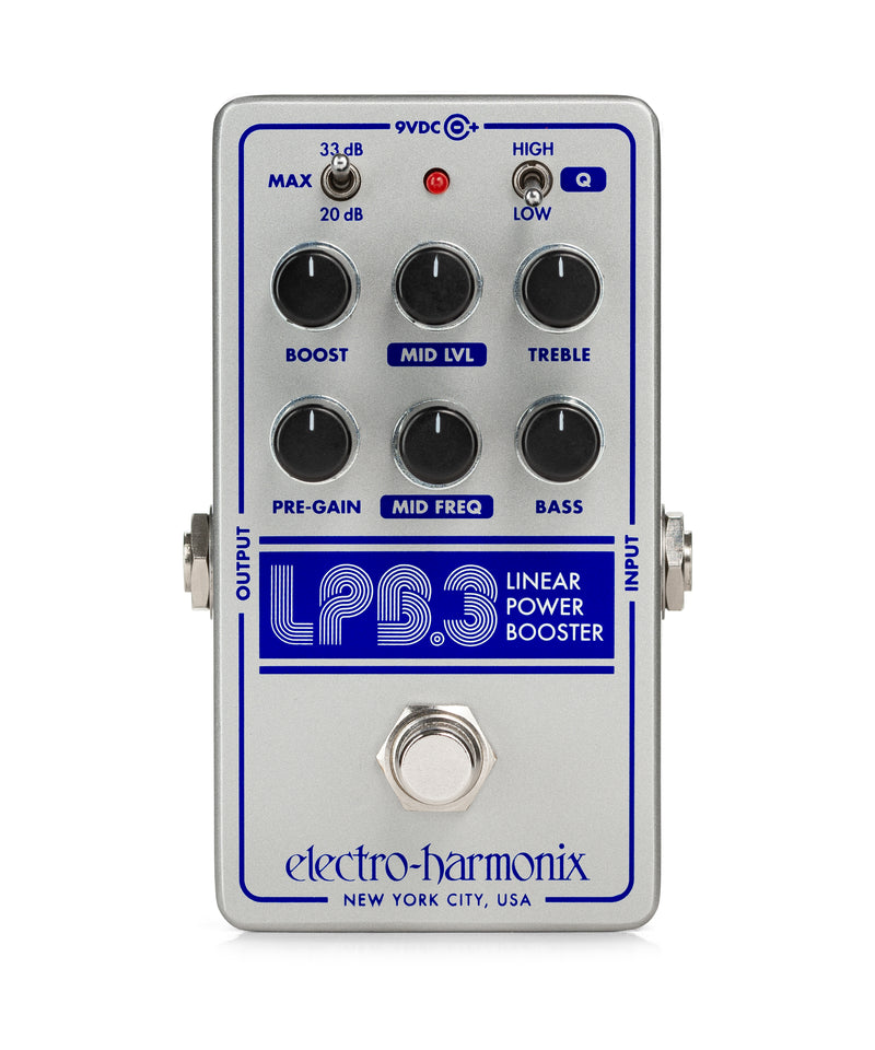 Electro Harmonix EHX LPB-3 Linear Power Booster & EQ (Open Box)