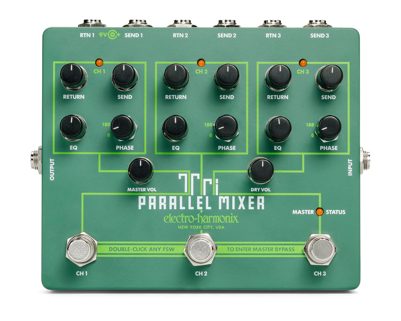 Electro-Harmonix Tri Parallel Mixer (Open Box)
