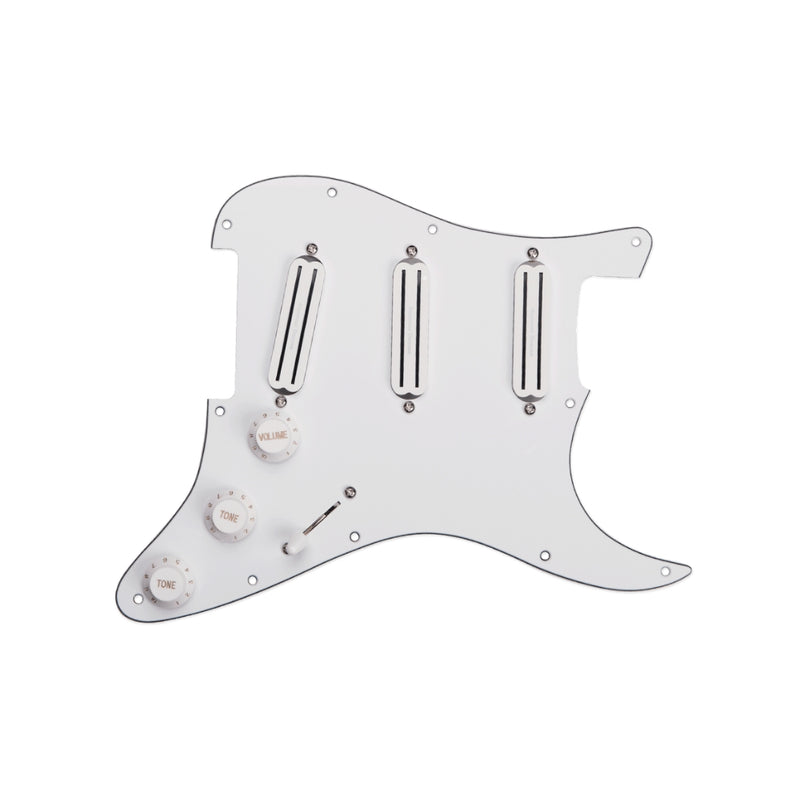 Seymour Duncan Triple Rails Loaded Pickguard - White