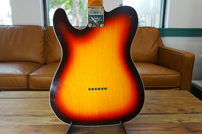 Fender Custom Shop B4 LTD Hotshot Tele JRN - 3-Tone Sunburst w/ DLX Wooden Stand