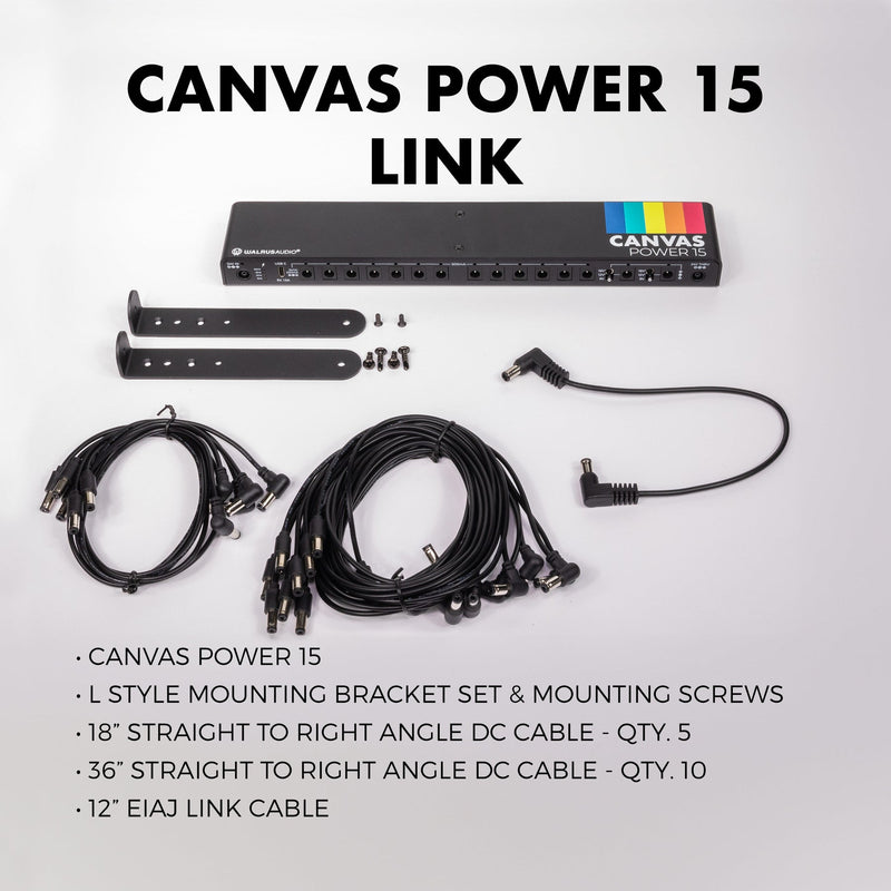 Walrus Audio Canvas Power 15 Link Pedal Power Supply