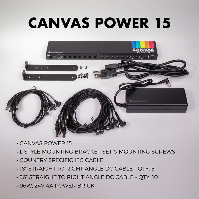 Walrus Audio Canvas Power 15 Link Pedal Power Supply