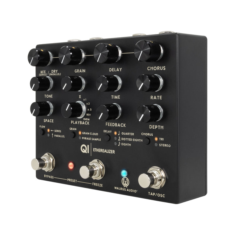 Walrus Audio Qi Etherealizer Multi-effects Pedal - Black (Open Box)