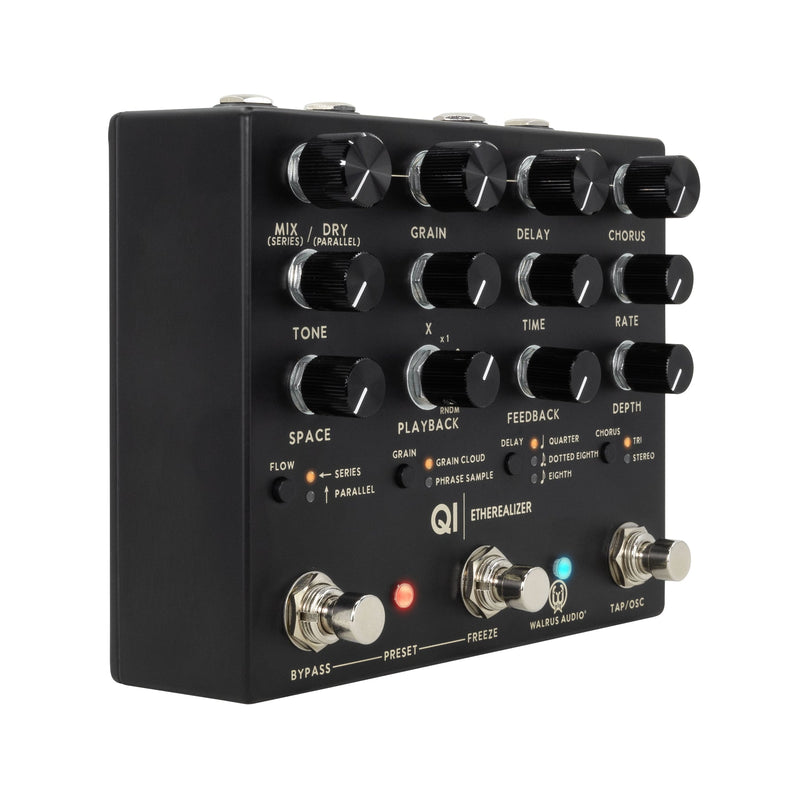 Walrus Audio Qi Etherealizer Multi-effects Pedal - Black (Open Box)