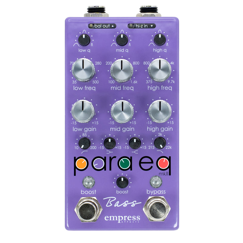 Empress Effects Bass ParaEQ (Open Box)