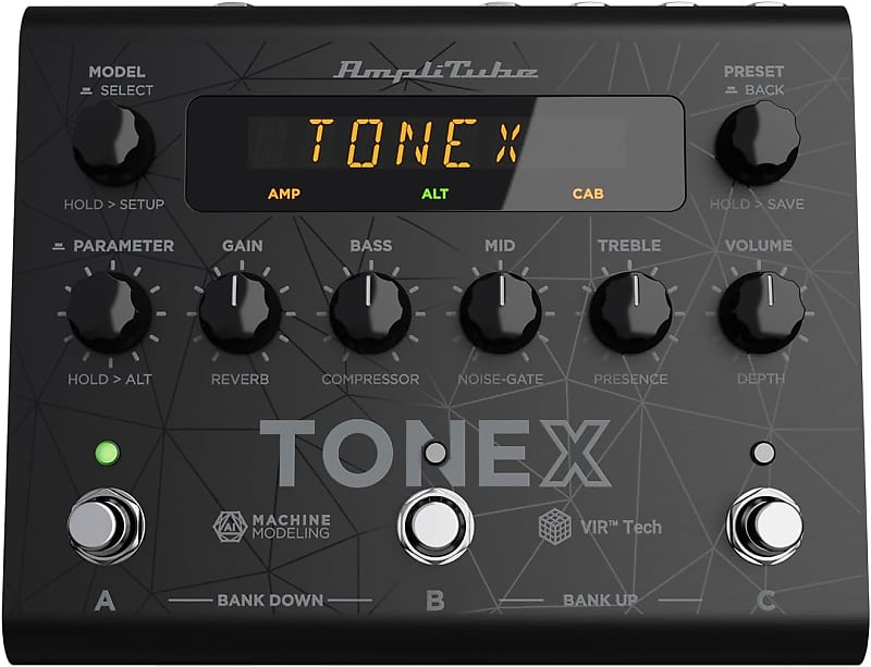 IK Multimedia TONEX Pedal tone modeling amp & cab pedal (Open Box)