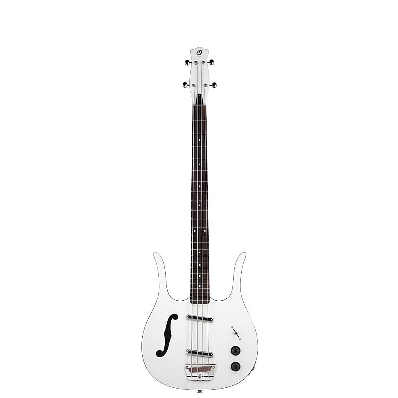 Danelectro Longhorn Bass - White