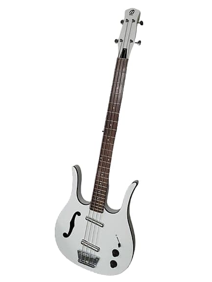 Danelectro Longhorn Bass - White