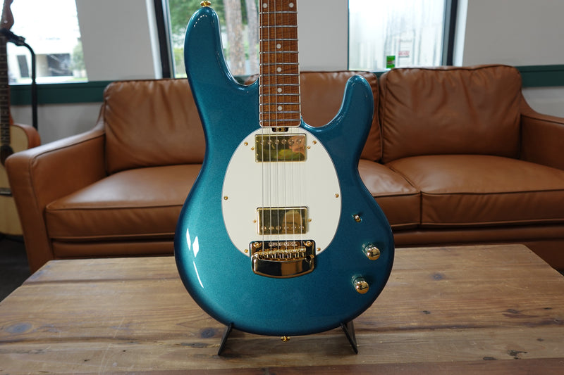 Ernie Ball Music Man StingRay II Deluxe Cory Wong Signature Electric Guitar - Pine Gree (Open Box)