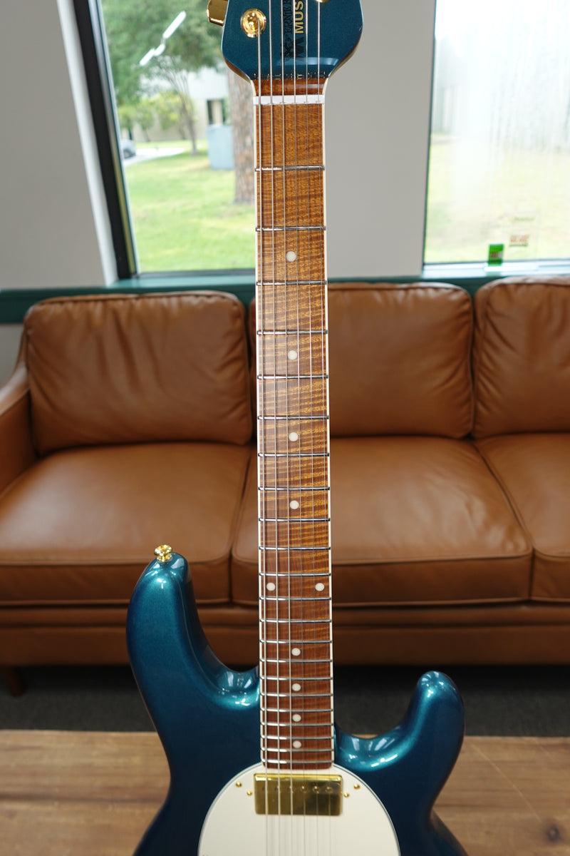 Ernie Ball Music Man StingRay II Deluxe Cory Wong Signature Electric Guitar - Pine Gree (Open Box)