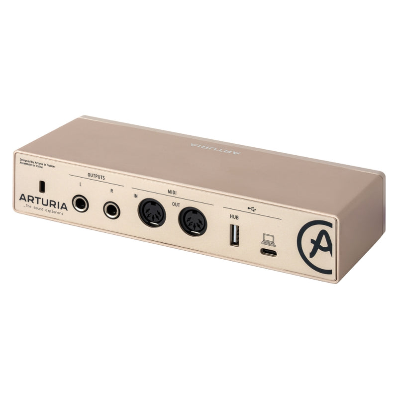 Arturia MiniFuse 2 USB-C Audio Interface - Champagne