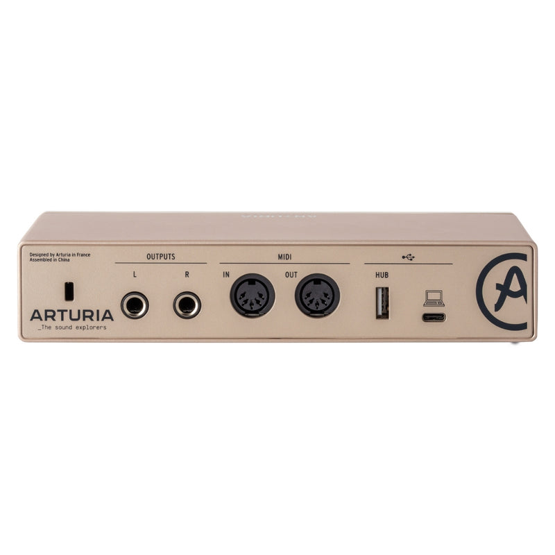 Arturia MiniFuse 2 USB-C Audio Interface - Champagne