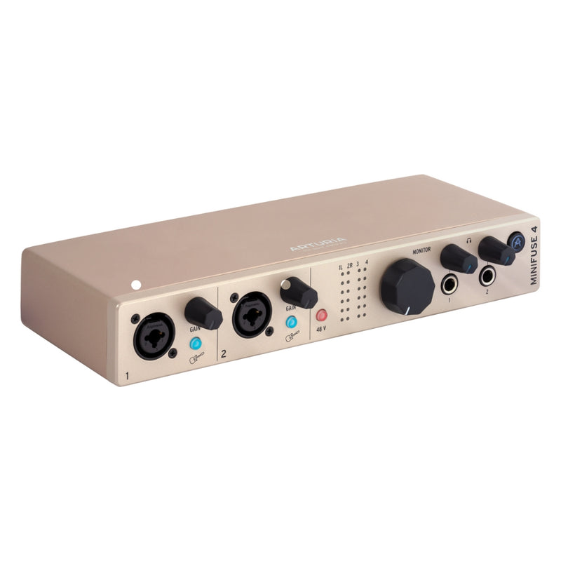 Arturia MiniFuse 4 USB-C Audio Interface - Champagne (Open Box)