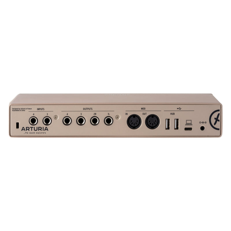 Arturia MiniFuse 4 USB-C Audio Interface - Champagne (Open Box)