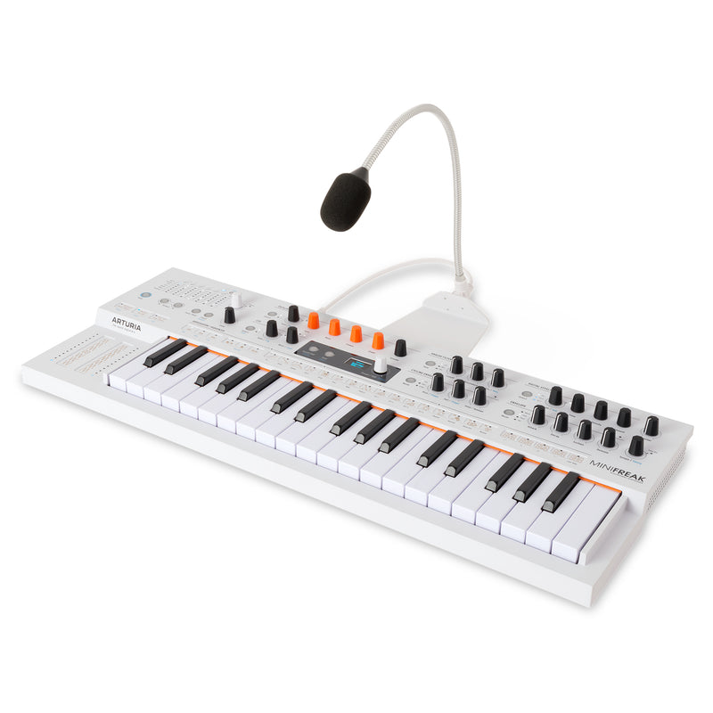 Arturia MiniFreak Vocoder 37-key Hybrid Synthesizer - White (Open Box)