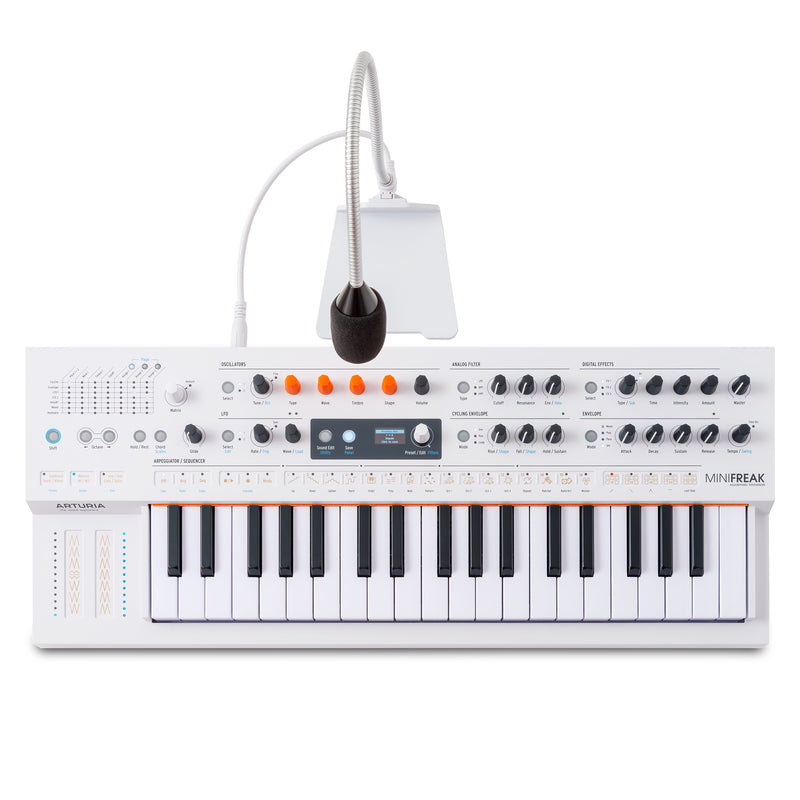 Arturia MiniFreak Vocoder 37-key Hybrid Synthesizer - White (Open Box)