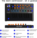 Arturia MiniLab 3 25 Slim-key Controller - Black/Orange (Open Box)