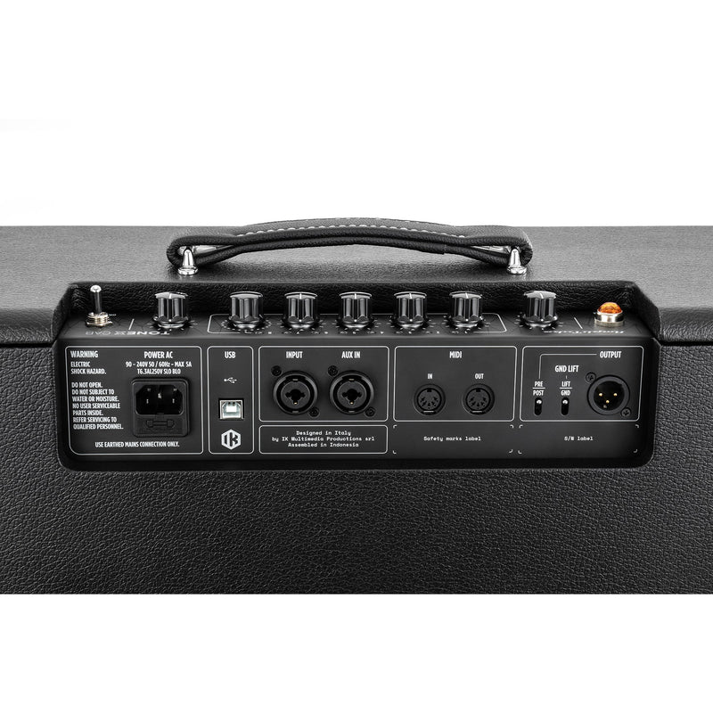 IK Multimedia TONEX Cab 700-watt 1 x 12-inch Powered Speaker Cabinet - Black (Open Box)