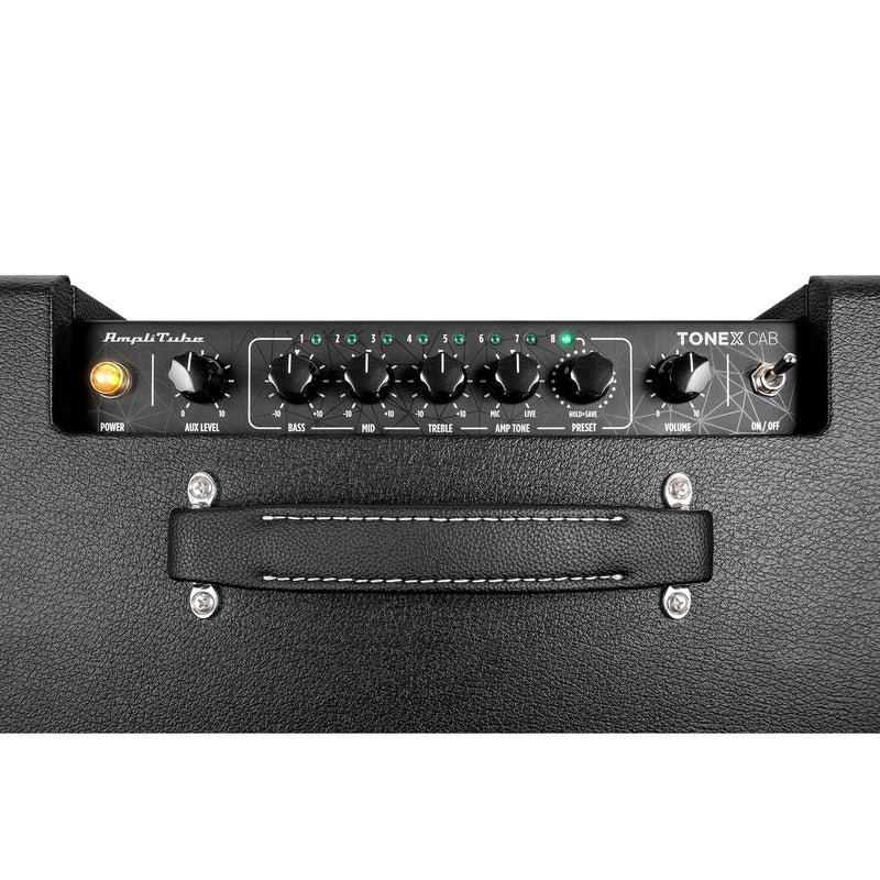 IK Multimedia TONEX Cab 700-watt 1 x 12-inch Powered Speaker Cabinet - Black