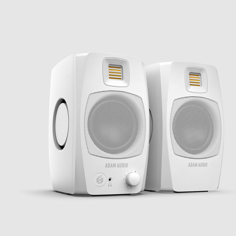 ADAM Audio D3V 3.5-inch Powered Studio Monitor Pair - White