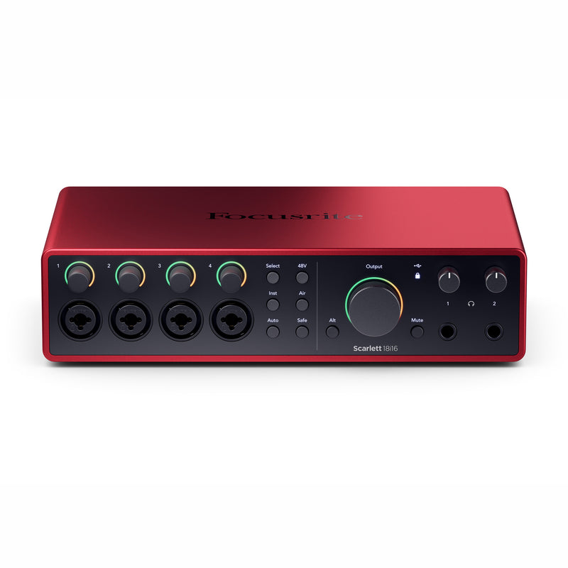 Focusrite Scarlett 18i16 4th Gen USB Audio Interface (Open Box)