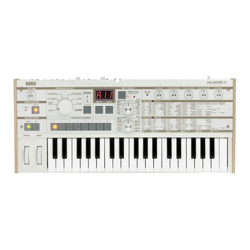Korg microKORG S Synthesizer and Vocoder with Built-in Speakers