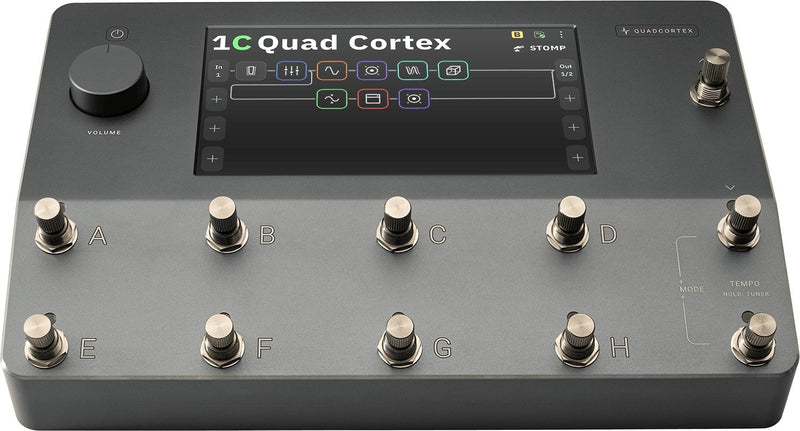 Neural DSP Quad Cortex Digital Effects Modeler and Profiling Floorboard