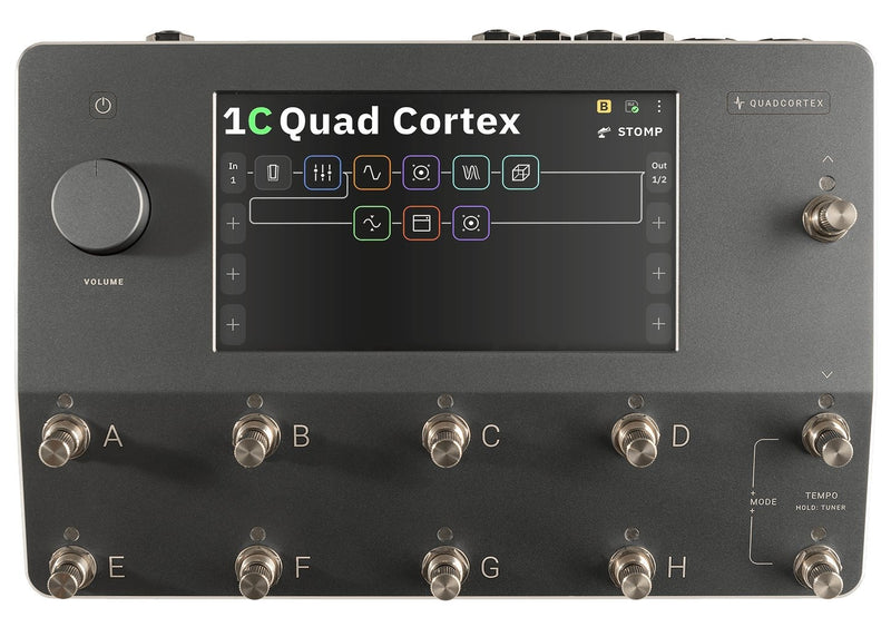 Neural DSP Quad Cortex Digital Effects Modeler/Profiling Floorboard with Gig Case