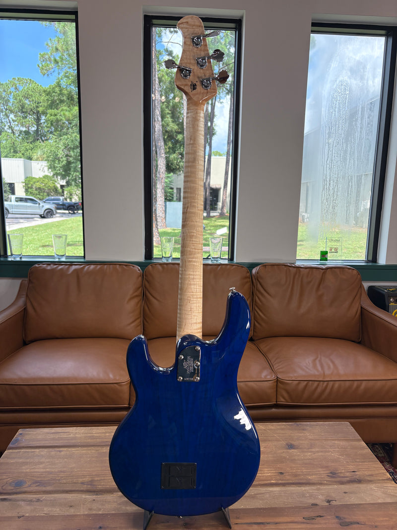 Ernie Ball Music Man Ball Family Reserve StingRay Special 4 H - Paua Blue Burst