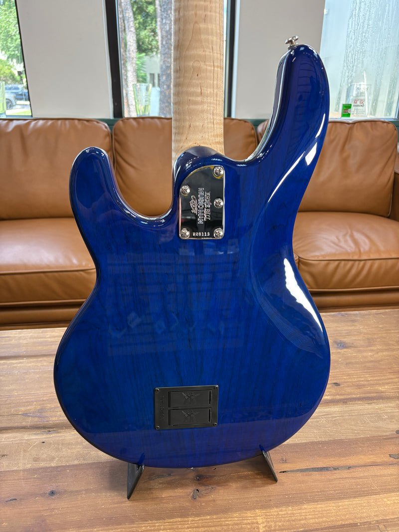 Ernie Ball Music Man Ball Family Reserve StingRay Special 4 H - Paua Blue Burst