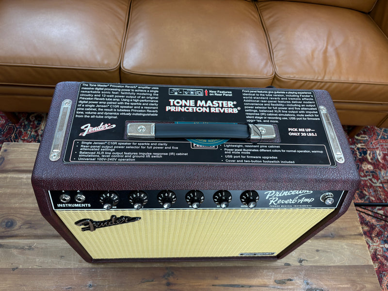 Fender Limited Edition Tone Master Princeton - Wine