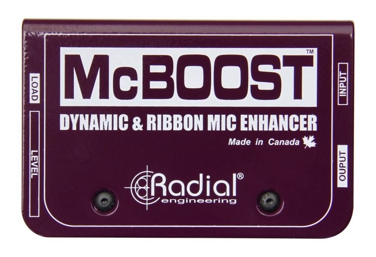 Radial McBoost Mic Signal Booster