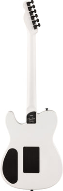 Fender Jack White Triplesonic Acoustasonic Telecaster - Satin Arctic White with Black Top