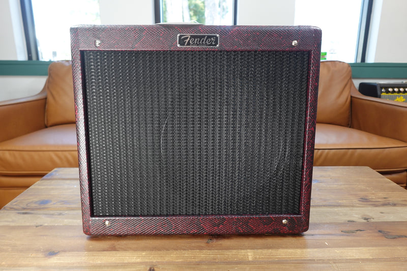 Fender Limited Edition Blues Junior IV Red Snakeskin Texas Heat