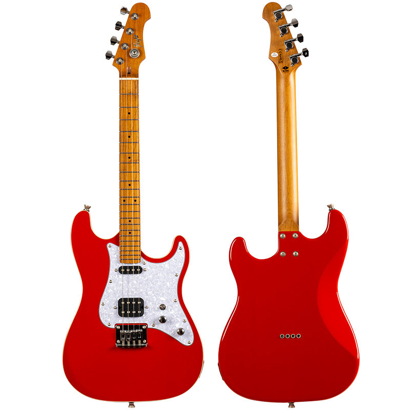 Flight Pathfinder Electric Baritone Ukulele -Red
