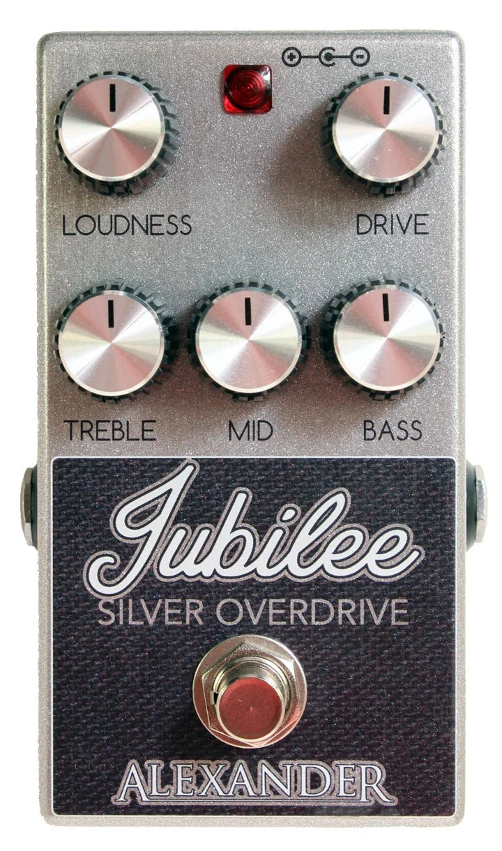 Alexander Pedals Jubilee Silver Overdrive Pedal