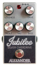 Alexander Pedals Jubilee Silver Overdrive Pedal (Open Box)