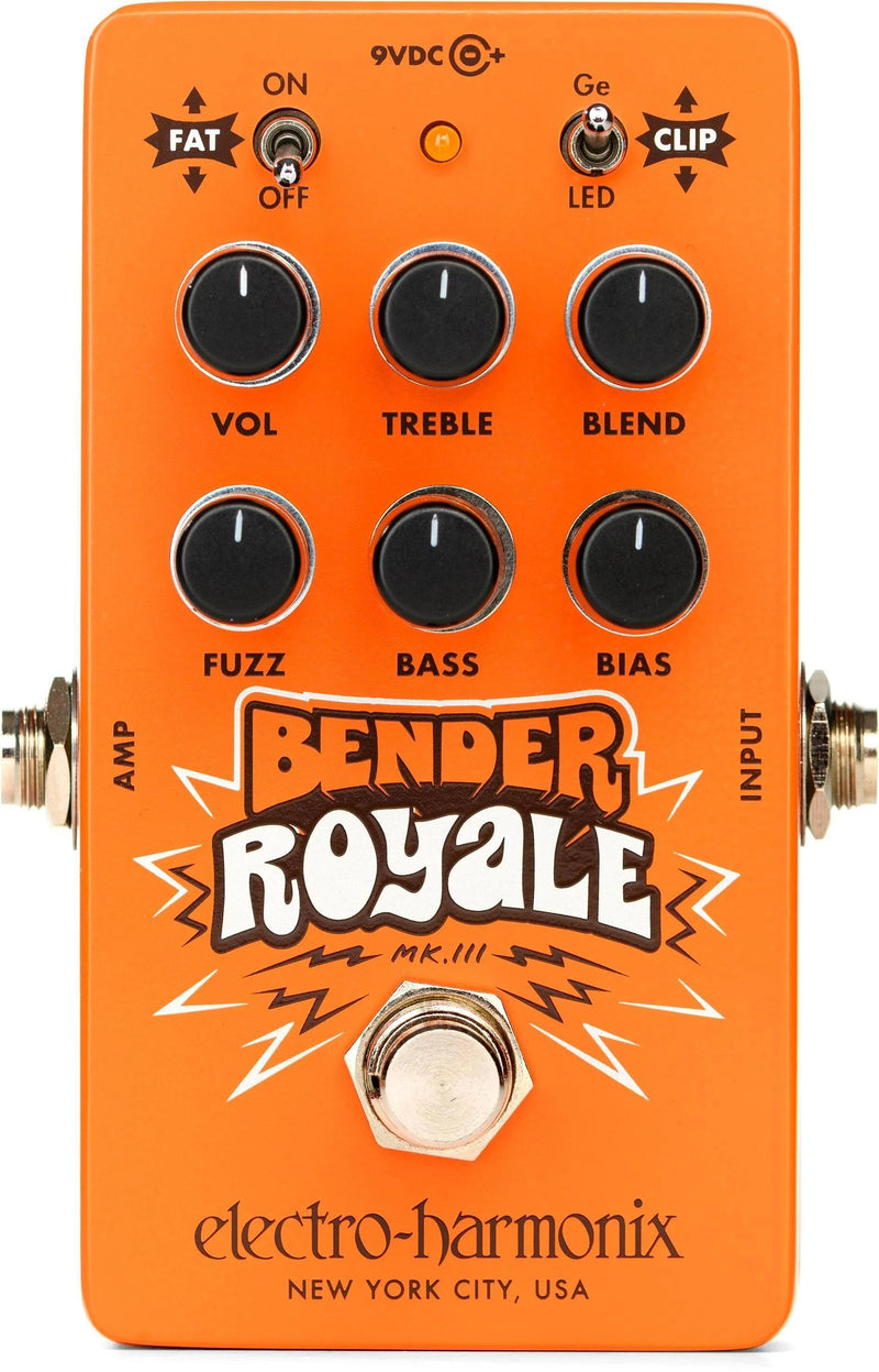 Electro-Harmonix Bender Royale Germanium Fuzz - Orange Crush