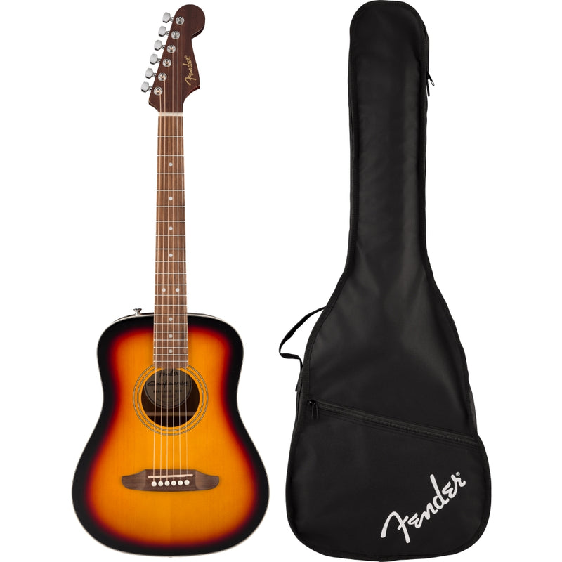 Fender California Standard Redondo Mini with Bag - 3-Color Sunburst