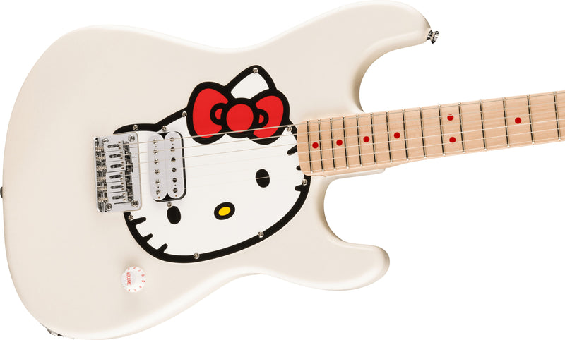 Squier Fender x Hello Kitty White Stratocaster