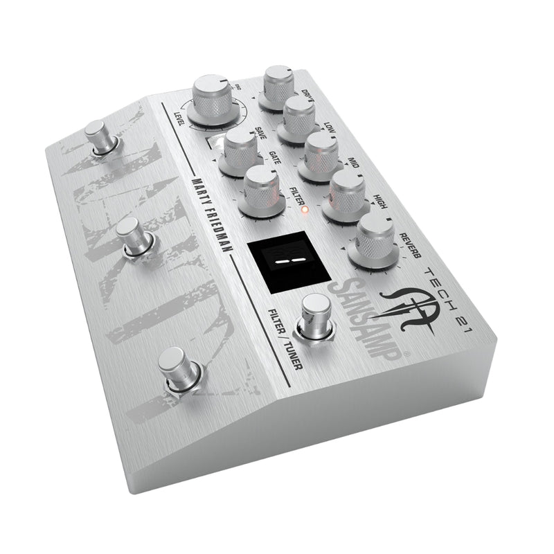Tech 21 Marty Friedman Signature SansAmp Guitar Pre-amp Pedal