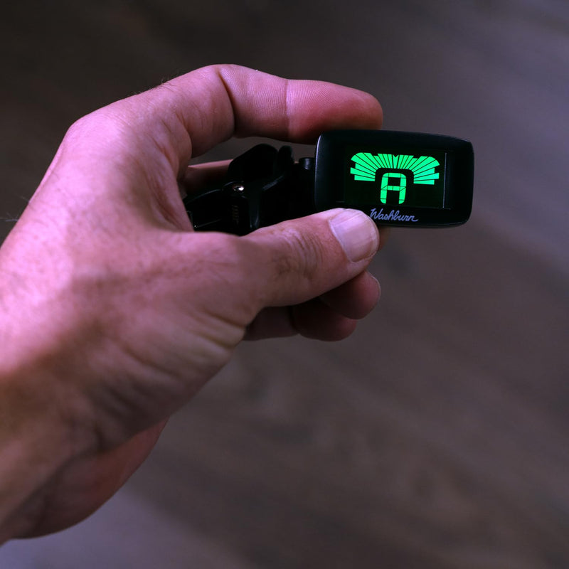 Washburn WA90CE Black Acoustic-Electric Guitar Kit