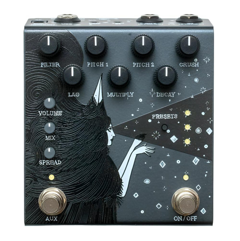 Old Blood Noise Endeavors Dark Star Stereo  Reverb Pedal - Black