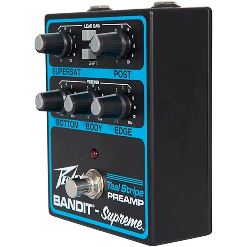 Peavey Bandit Supreme Teal Stripe Preamp Pedal
