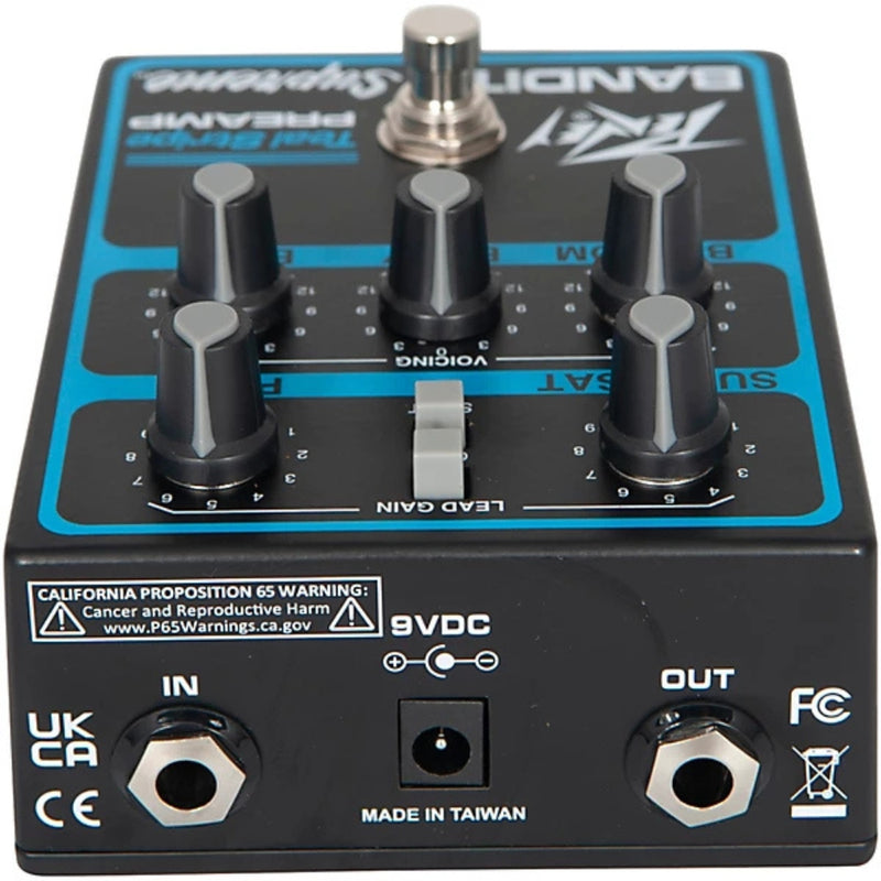 Peavey Bandit Supreme Teal Stripe Preamp Pedal