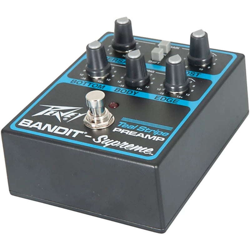 Peavey Bandit Supreme Teal Stripe Preamp Pedal