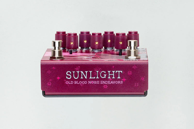 Old Blood Noise Endeavors Sunlight Stereo Reverb Pedal - Maroon