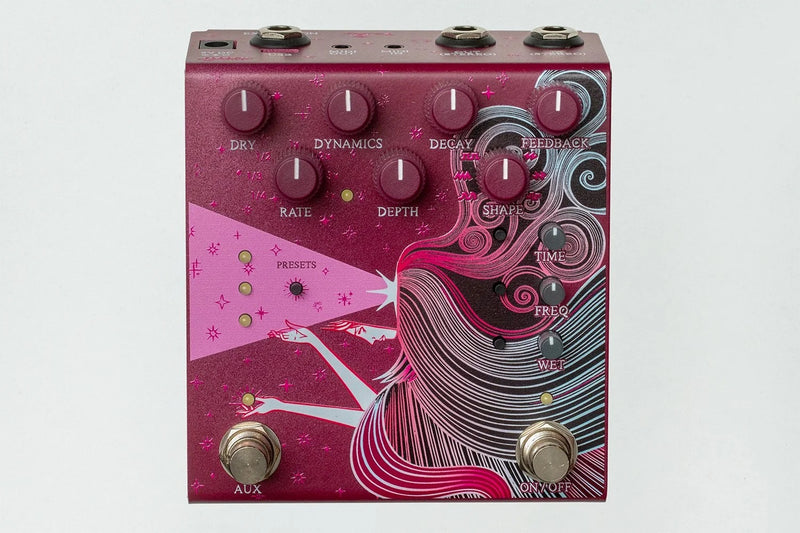 Old Blood Noise Endeavors Sunlight Stereo Reverb Pedal - Maroon